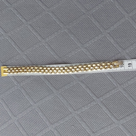 Triple Row Link Bracelet - Picture 4 of 5